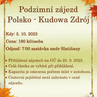 Zájezd do Polska